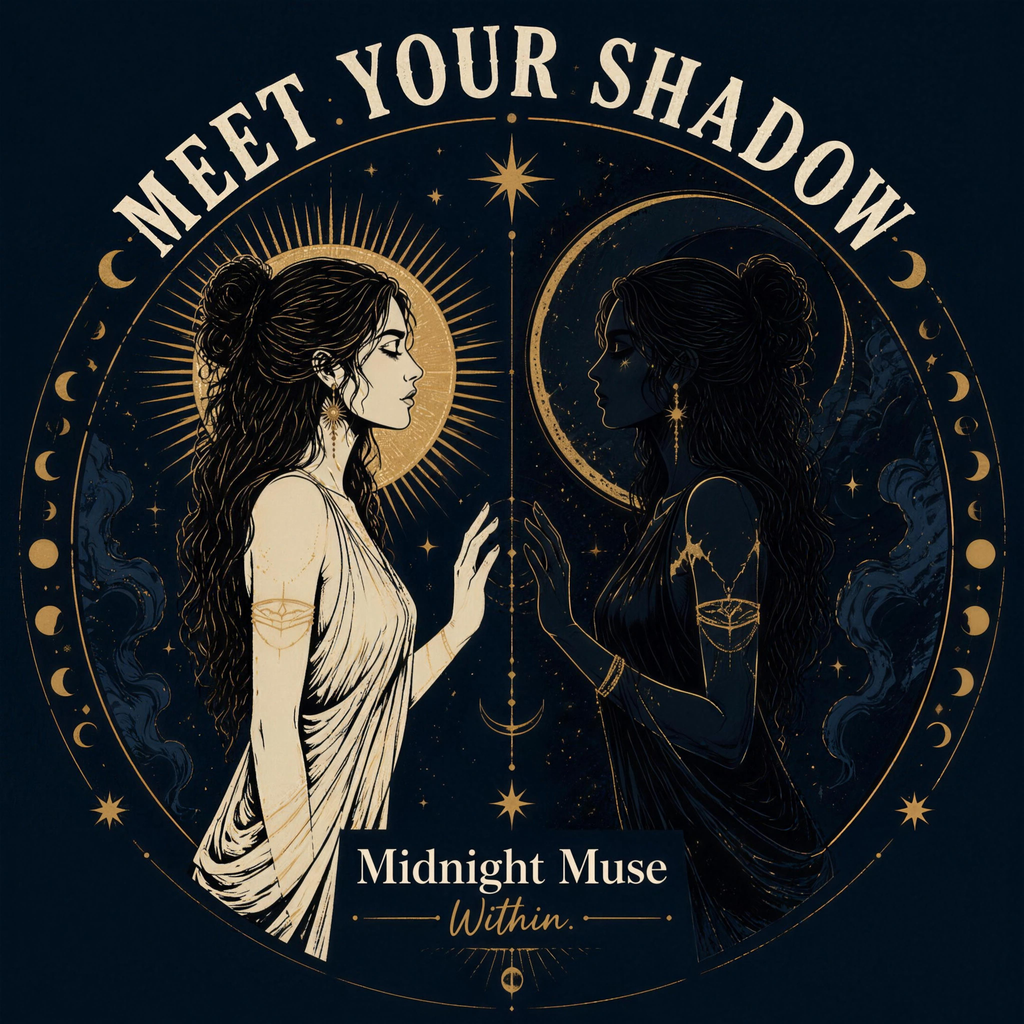Meet Your Shadow tee graphic