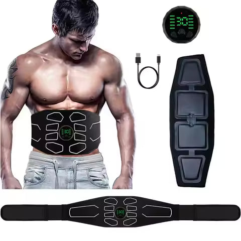 EMS Abs Toning Belt with LCD Display