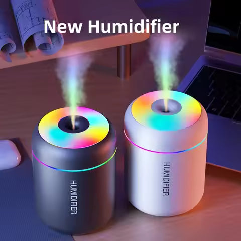 Desktop UV-C Air Purifier with HEPA Filter