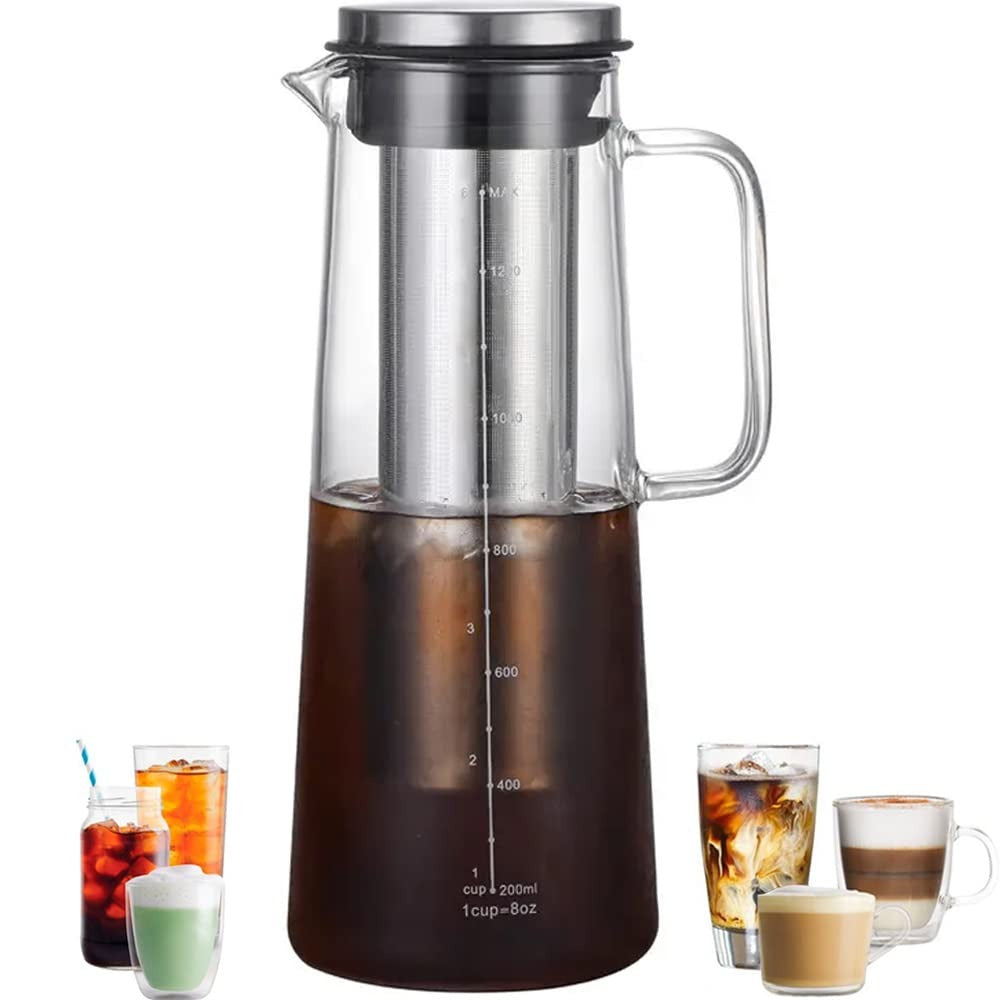 Cold Brew Coffee Maker Portable Bottle 1L